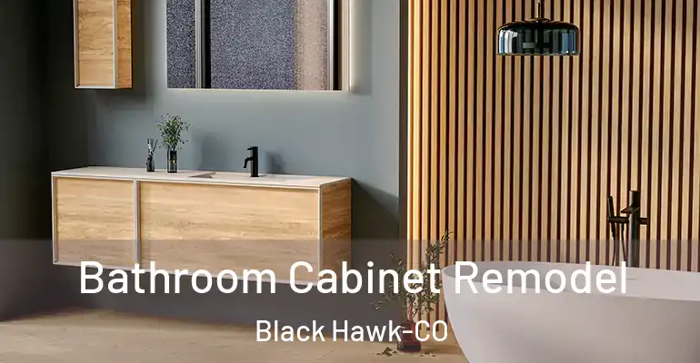 inner Bathroom imggen Bathroom Cabinet Remodel Black Hawk-CO