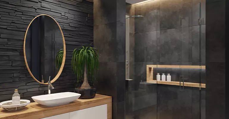 Bathroom Floor Tile Remodel in Aurora