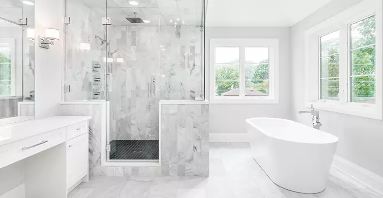 New Construction Master Bathrooms in Aurora