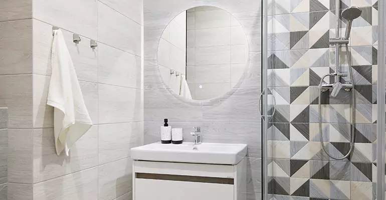 Small Master Bathroom Remodel in Aurora